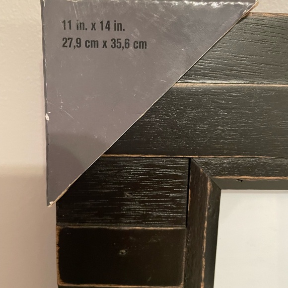 Black Rustic frame from hometrends 11 x 14 inches NWT. - Picture 5 of 6
